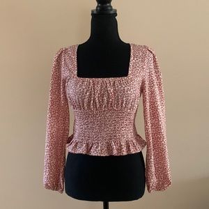 Peplum top small by Allison NY. Like new